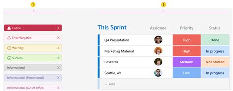microsoft teams color code meaning