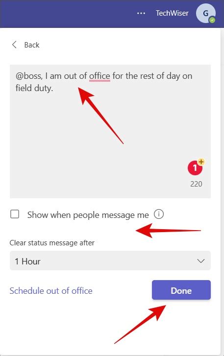 microsoft teams status message examples funny