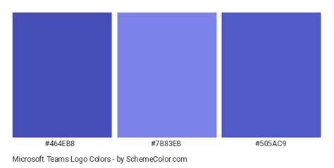 microsoft teams theme color code