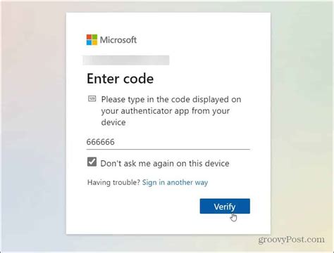 microsoft verification text number