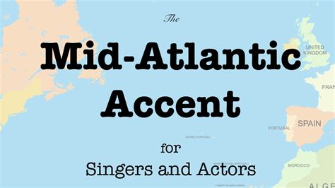 mid atlantic accent examples words