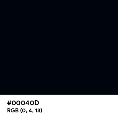 midnight black rgb code