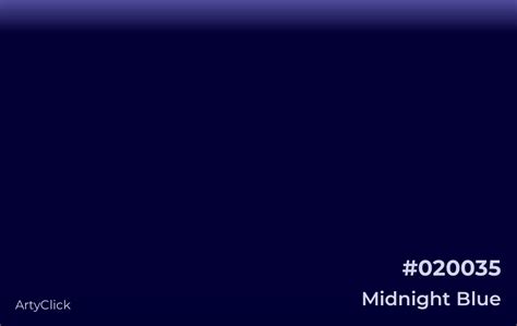 midnight blue paint code