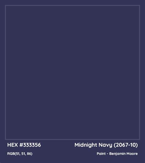 midnight navy rgb code
