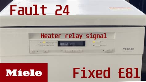 miele error code f24