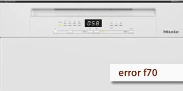 miele error code f70