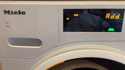 miele w1 washing machine cancel programme