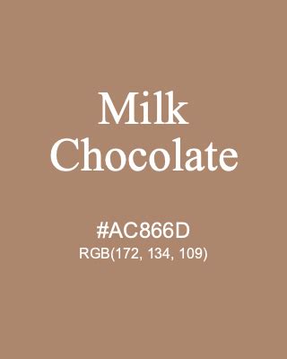 milk chocolate rgb code