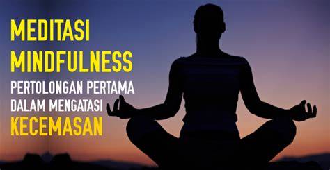 Ilustrasi meditasi mindfulness