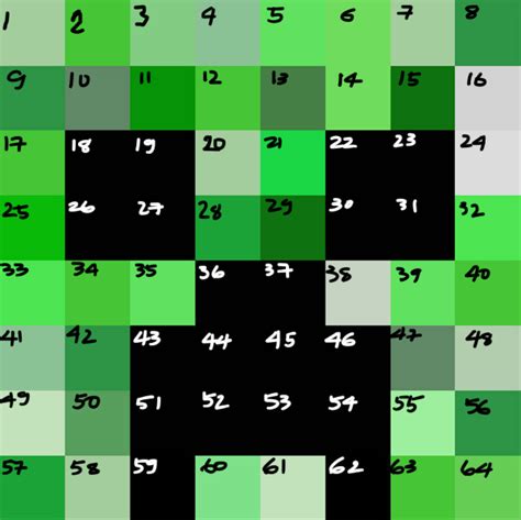 minecraft creeper green hex code