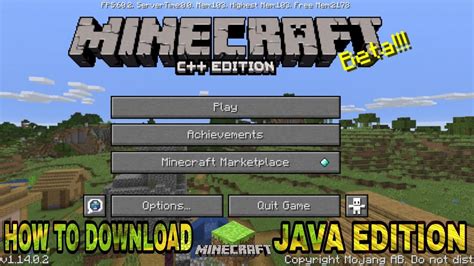 minecraft java edition free download for android