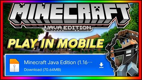 minecraft java edition free download for android version