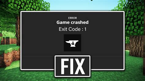 minecraft java keeps crashing exit code 1