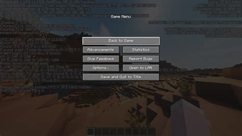 minecraft java world settings