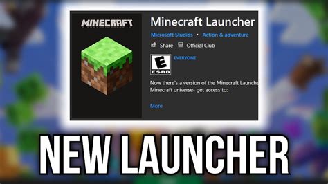 Minecraft launcher update