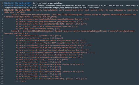 minecraft server java keeps crashing