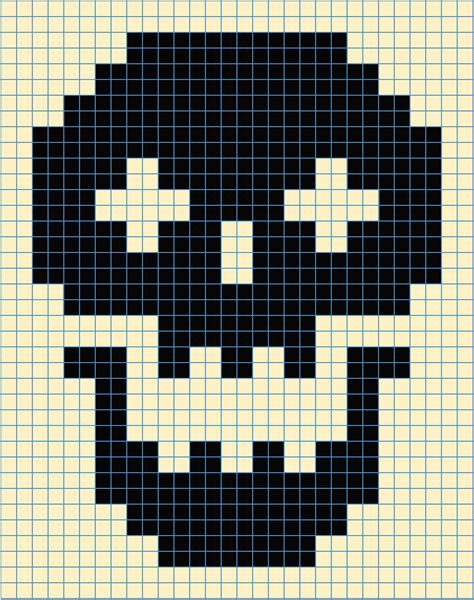 Minecraft Skull Template