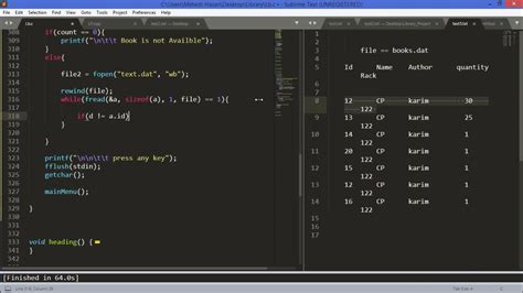 mini projects for c programming