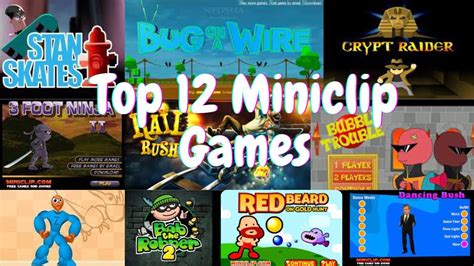 miniclip games 2000s list