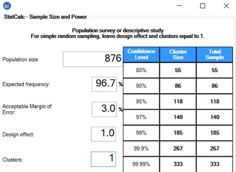 minimum sample size for content analysis