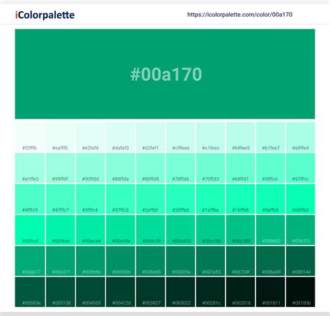 mint pantone color code