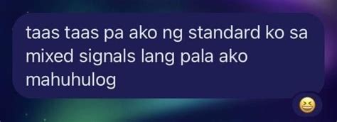 mixed signals meaning tagalog examples