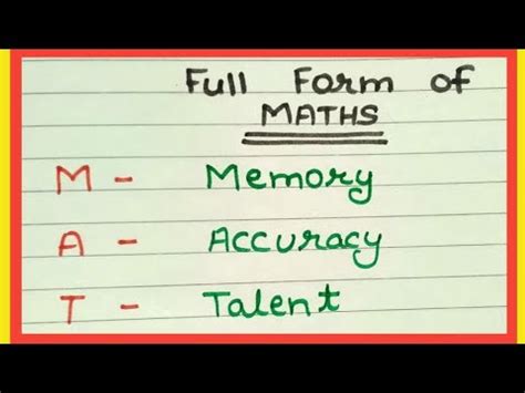 mod full form in maths