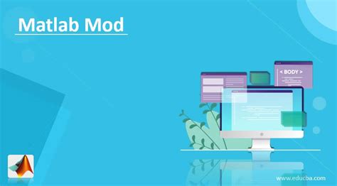 mod in matlab means