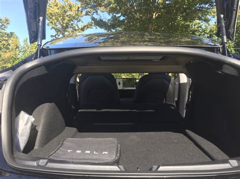 model 3 trunk space