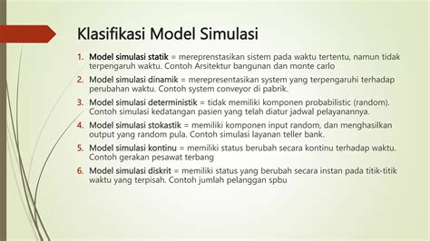 model simulasi