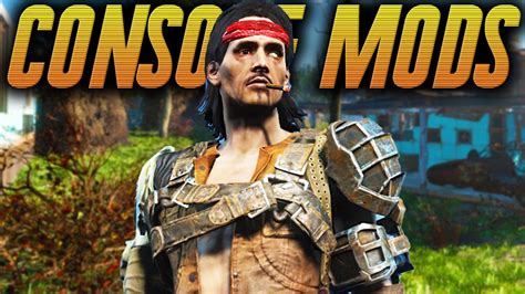 mods not working on fallout 4 ps4