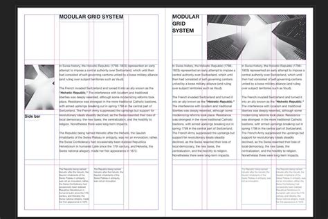 modular grid layout examples
