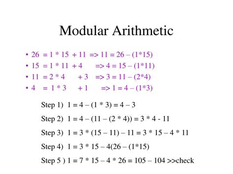 modular math examples