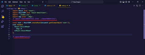 module not found error can t resolve web vitals in src