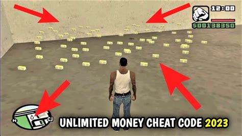 money cheat code san andreas mobile