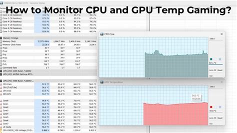 monitoring cpu and gpu temps