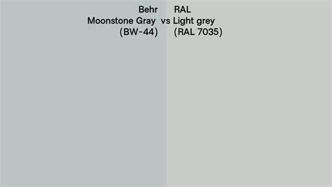 moonstone grey vs color code