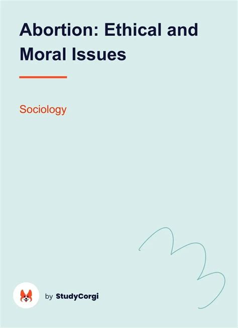 moral issues examples abortion
