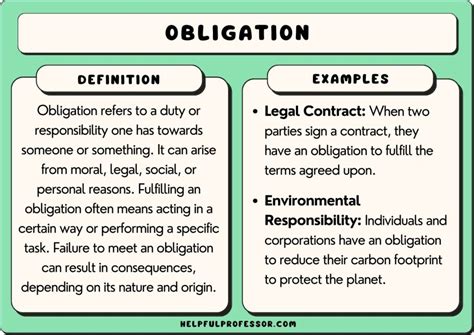 moral obligation examples in law