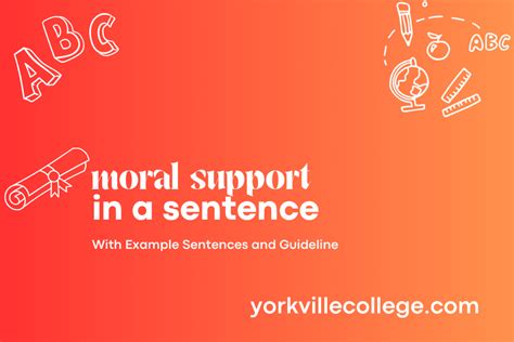 moral support in tagalog sentence example