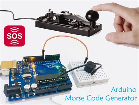 morse code using arduino