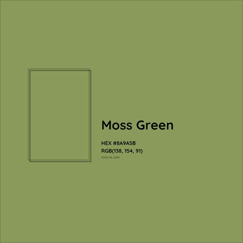 moss green hex code