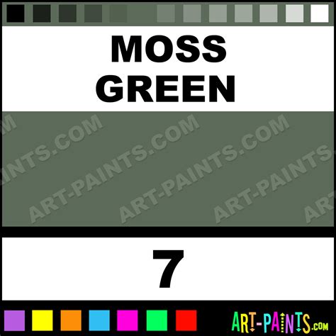 moss green pearl paint code