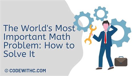 most important math problems