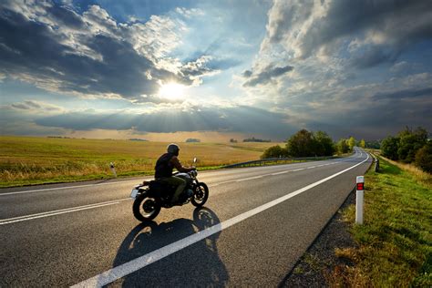 motorcycle on road