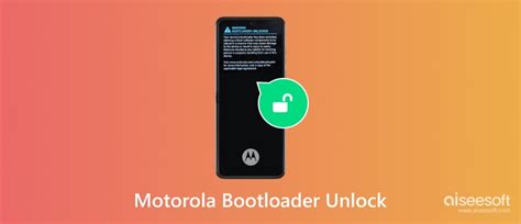 motorola bootloader unlock command