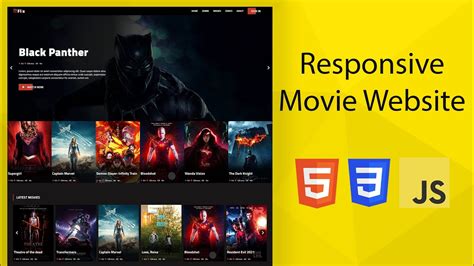 movie review website html code