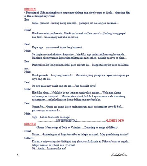 movie script example tagalog