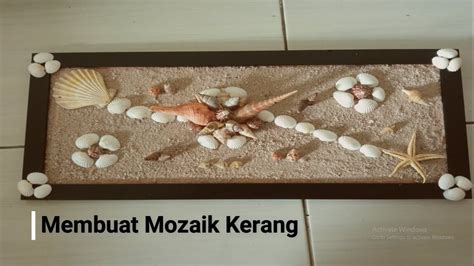 mozaik kerang