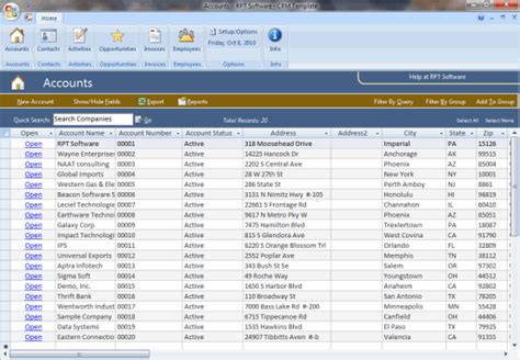 ms access database examples for students pdf